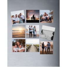 Personalised Photo Magnets Set Of Nine