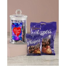 I Love You Whispers Candy Jar (LARGE)