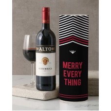 Merry Everything Wine Tube