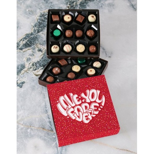 Love You Forever Double Choc Tray (STANDARD)