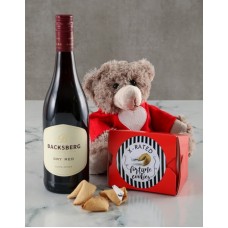 Wine And Fortune Cookie Hamper (STANDARD)