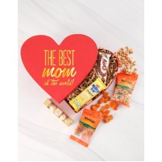 Best Mom Gourmet Heart Box