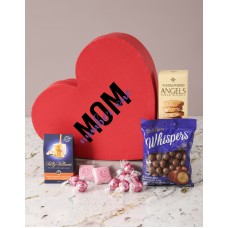 Sweet Treat Mothers Day Heart Hamper