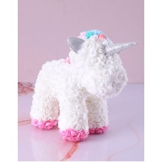 Rosy Unicorn Teddy