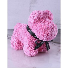 Pink Rose Petals Puppy