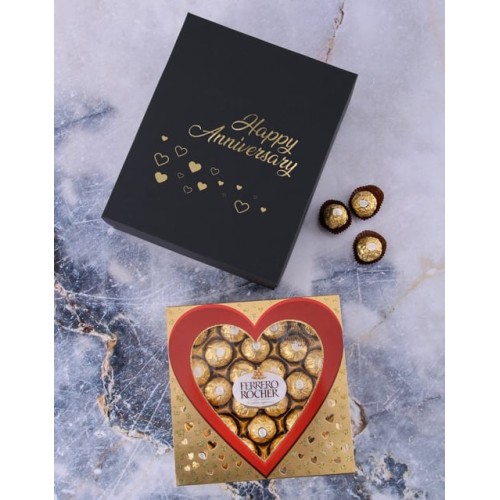 Ferrero Happy Anniversary Heart Box (STANDARD)