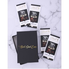 Best Dad Ever Lindt Dark Chocolate Box (4 LINDT)