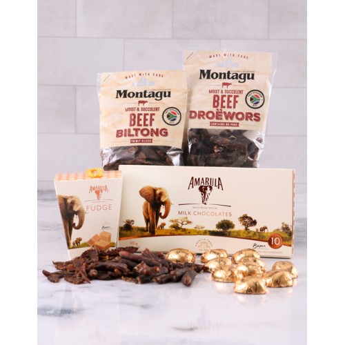 Amarula Chocolate And Biltong Combo Box (STANDARD)