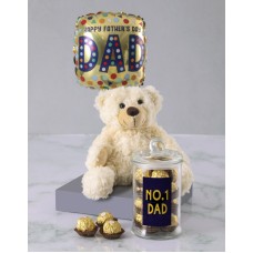 Number One Dad Candy Jar (MEDIUM)