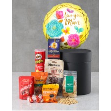 Love You Mom Balloon Snack Box