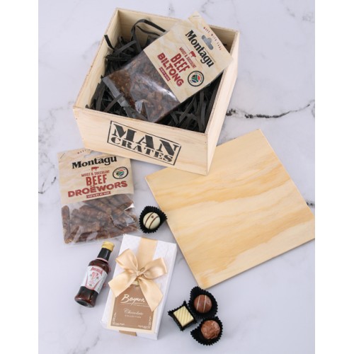 Smooth And Savoury Man Crate (OFFICE SET)