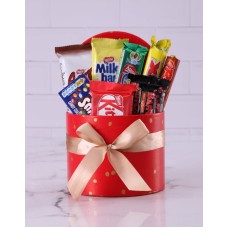 Radiant Red Treat Hat Box (Standard)