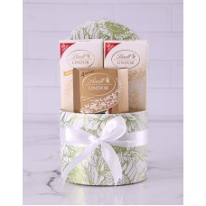 Lush And Lovely Protea Chocolate Hat Box (Standard)