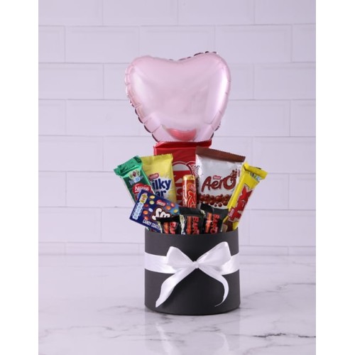 Amazing Heart Chocolate Hat Box (Nestle)