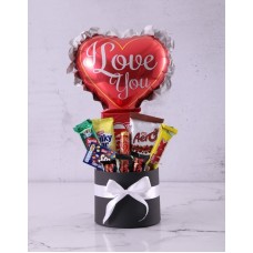 Wonderful Love You Chocolate Hat Box (Cadbury)