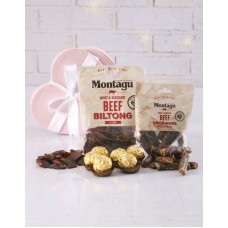 Precious Pink Heart Biltong Snack Box (STANDARD)