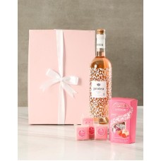 Fantastic Floral Pink Gourmet Gift Box (STANDARD)
