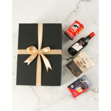 Bold Black Gourmet Snacks Gift Box (STANDARD)