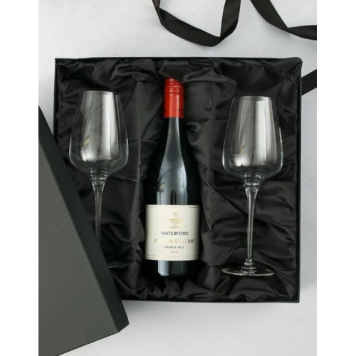 The Wine Bottle And Glass Box (WATERFORD)