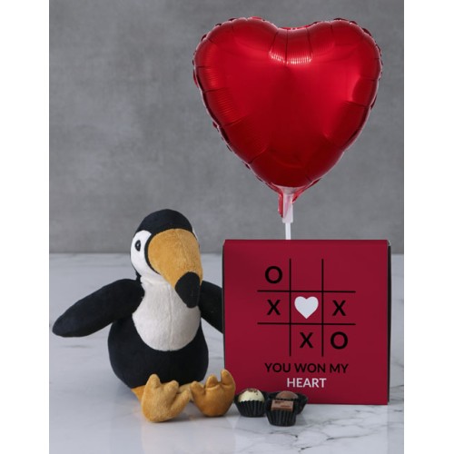 Love Toucan Teddy And Chocs