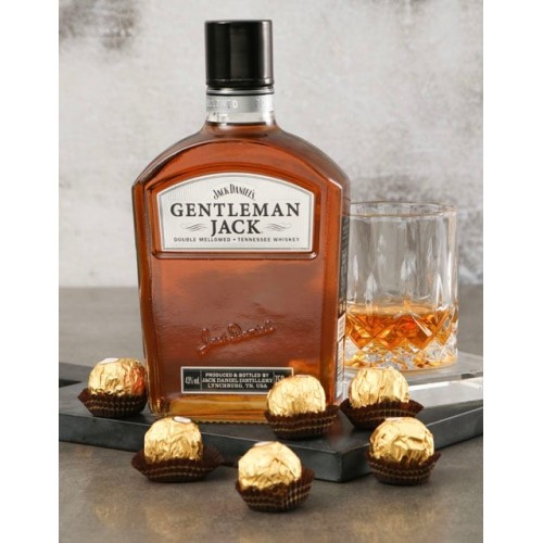 Gentleman Jack Whiskey Gift Set (STANDARD)