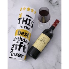 Best Birthday Celebration Wine Tube (ALVIS)