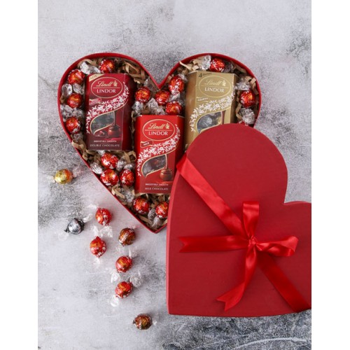 Oh So Indulgent Lindt Red Keepsake Box