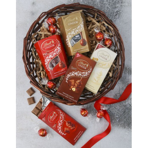 Lindt Chocolate Haven Basket