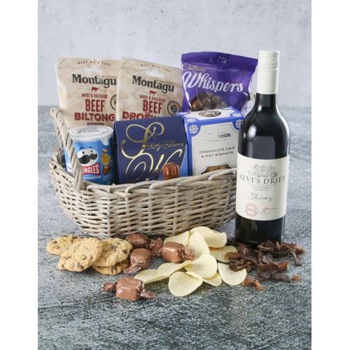 Drifting Alvis Shiraz And Snack Basket