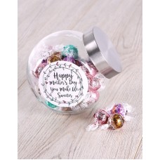 Mothers Day Lindt Balls Candy Jar (30 Lindt)