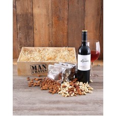 Nutty Merlot Man Crate