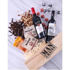 Snack and Wine Man Crate (Standard)