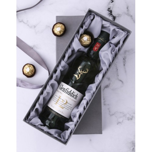 Silver Box of Glenfiddich (Standard)