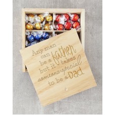 Special Dad Lindt Tray