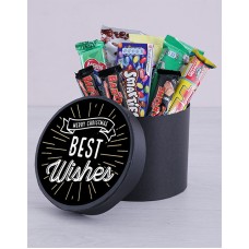 Best Wishes Chocolate Hat Box