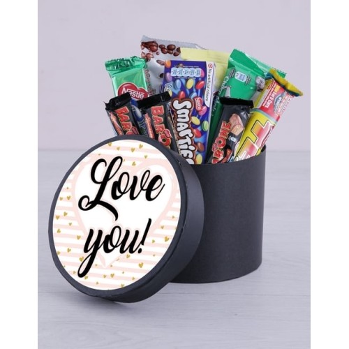 Love You Hat Box (Cadbury Choc)