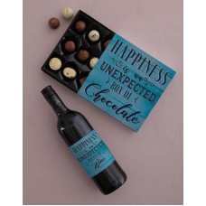 Happiness Unexpected Choc Tray (Wine)