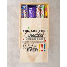 Greatest Dad Ever Chocolate Tray