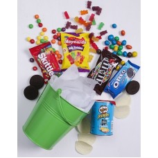Green Bucket of Sweet Treats (Standard)
