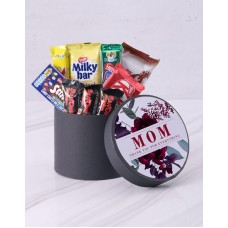 Thank You Mom Chocolate Hat Box (Standard)