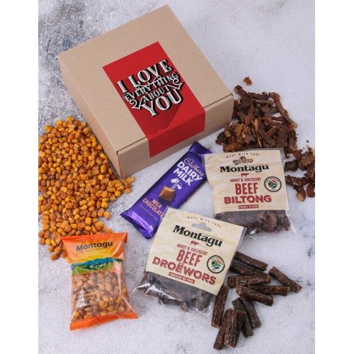 I Love Everything About You Biltong Box (Standard)