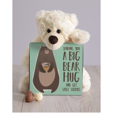 Get Well Bear Hug Teddy Hamper
