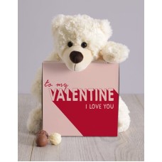 To My Valentine Teddy Hamper