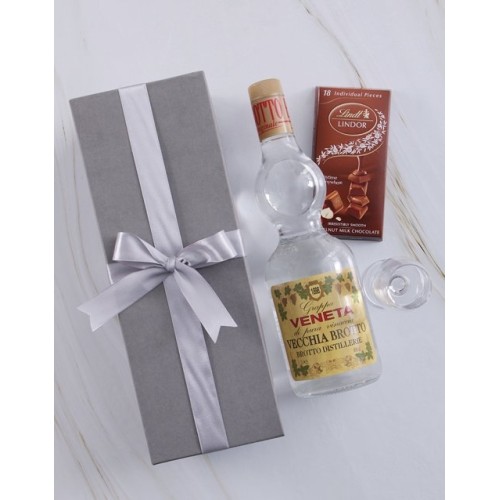 Silver Box Of Grappa Veneta