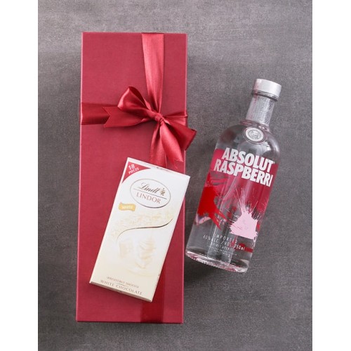 Red Box of Absolut Raspberry