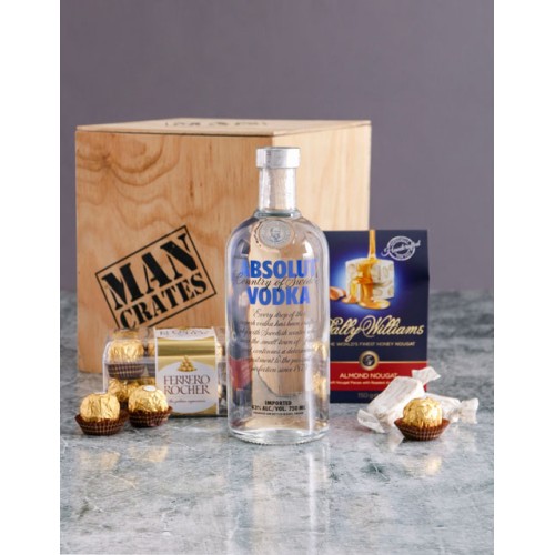 Absolut Man Crate