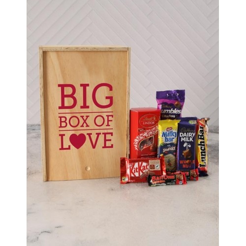 Big Box Of Love Chocolate Crate