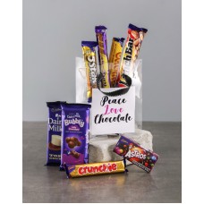 Peace and Love Choc Bag (Standard)