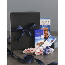 Lavish Blue And Black Chocolate Box (Standard)