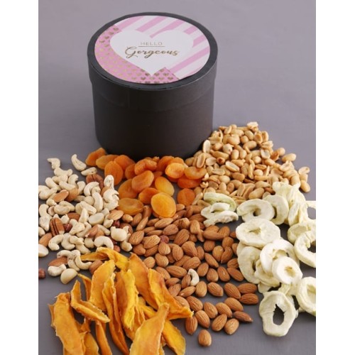 Hello Gorgeous Fruit And Nuts Hat Box